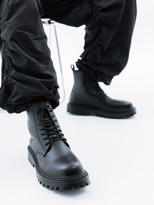 Black Combat Boots